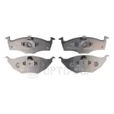 Bremsbelagsatz, Scheibenbremse Vorderachse OPTIMAL BP-12085