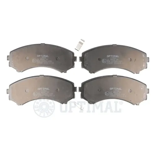 Bremsbelagsatz, Scheibenbremse Vorderachse OPTIMAL BP-12086 Bild Bremsbelagsatz, Scheibenbremse Vorderachse OPTIMAL BP-12086