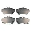 Bremsbelagsatz, Scheibenbremse Vorderachse OPTIMAL BP-12089