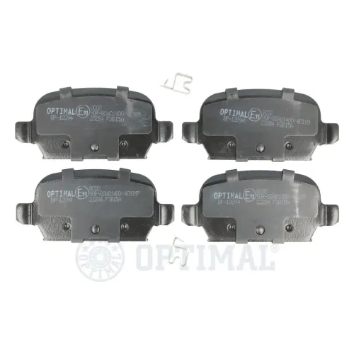 Bremsbelagsatz, Scheibenbremse Hinterachse OPTIMAL BP-12094 Bild Bremsbelagsatz, Scheibenbremse Hinterachse OPTIMAL BP-12094