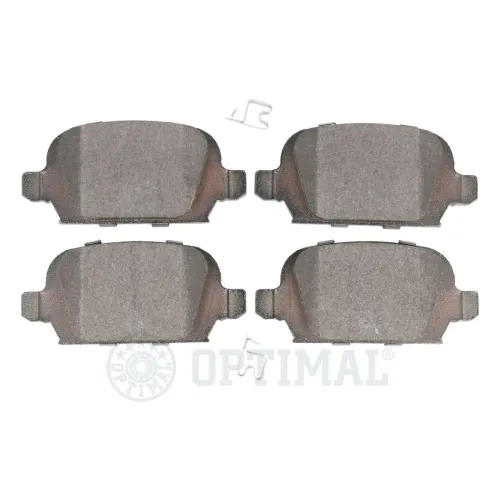Bremsbelagsatz, Scheibenbremse Hinterachse OPTIMAL BP-12094 Bild Bremsbelagsatz, Scheibenbremse Hinterachse OPTIMAL BP-12094