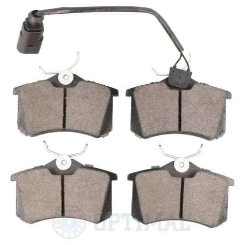 Bremsbelagsatz, Scheibenbremse Hinterachse OPTIMAL BP-12096 Bild Bremsbelagsatz, Scheibenbremse Hinterachse OPTIMAL BP-12096