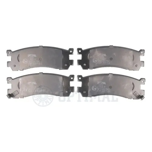 Bremsbelagsatz, Scheibenbremse Hinterachse OPTIMAL BP-12110 Bild Bremsbelagsatz, Scheibenbremse Hinterachse OPTIMAL BP-12110
