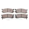Bremsbelagsatz, Scheibenbremse Hinterachse OPTIMAL BP-12110 Bild Bremsbelagsatz, Scheibenbremse Hinterachse OPTIMAL BP-12110