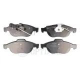 Bremsbelagsatz, Scheibenbremse Vorderachse OPTIMAL BP-12111