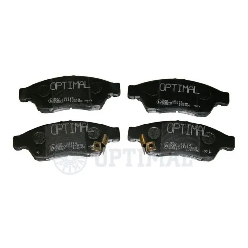 Bremsbelagsatz, Scheibenbremse Vorderachse OPTIMAL BP-12113 Bild Bremsbelagsatz, Scheibenbremse Vorderachse OPTIMAL BP-12113