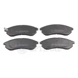 Bremsbelagsatz, Scheibenbremse Vorderachse OPTIMAL BP-12117