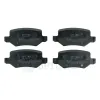 Bremsbelagsatz, Scheibenbremse Hinterachse OPTIMAL BP-12119
