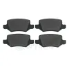 Bremsbelagsatz, Scheibenbremse Hinterachse OPTIMAL BP-12119 Bild Bremsbelagsatz, Scheibenbremse Hinterachse OPTIMAL BP-12119