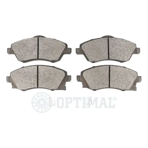 Bremsbelagsatz, Scheibenbremse Vorderachse OPTIMAL BP-12126 Bild Bremsbelagsatz, Scheibenbremse Vorderachse OPTIMAL BP-12126