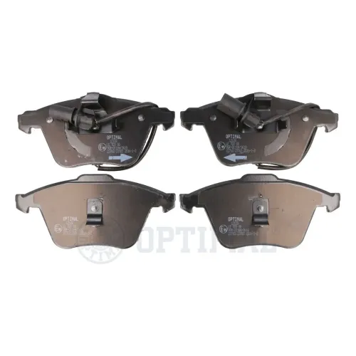 Bremsbelagsatz, Scheibenbremse Vorderachse OPTIMAL BP-12128 Bild Bremsbelagsatz, Scheibenbremse Vorderachse OPTIMAL BP-12128
