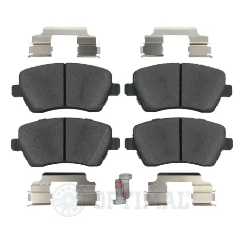 Bremsbelagsatz, Scheibenbremse Vorderachse OPTIMAL BP-12131 Bild Bremsbelagsatz, Scheibenbremse Vorderachse OPTIMAL BP-12131