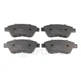 Bremsbelagsatz, Scheibenbremse Vorderachse OPTIMAL BP-12132