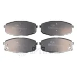 Bremsbelagsatz, Scheibenbremse Vorderachse OPTIMAL BP-12135