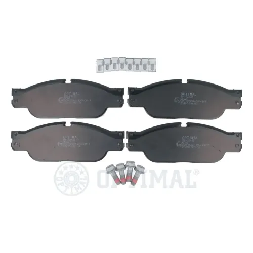 Bremsbelagsatz, Scheibenbremse Vorderachse OPTIMAL BP-12138 Bild Bremsbelagsatz, Scheibenbremse Vorderachse OPTIMAL BP-12138