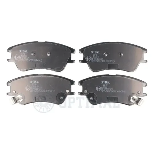 Bremsbelagsatz, Scheibenbremse Vorderachse OPTIMAL BP-12148 Bild Bremsbelagsatz, Scheibenbremse Vorderachse OPTIMAL BP-12148