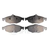 Bremsbelagsatz, Scheibenbremse Vorderachse OPTIMAL BP-12149