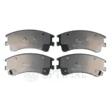 Bremsbelagsatz, Scheibenbremse Vorderachse OPTIMAL BP-12163