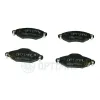 Bremsbelagsatz, Scheibenbremse Vorderachse OPTIMAL BP-12170 Bild Bremsbelagsatz, Scheibenbremse Vorderachse OPTIMAL BP-12170