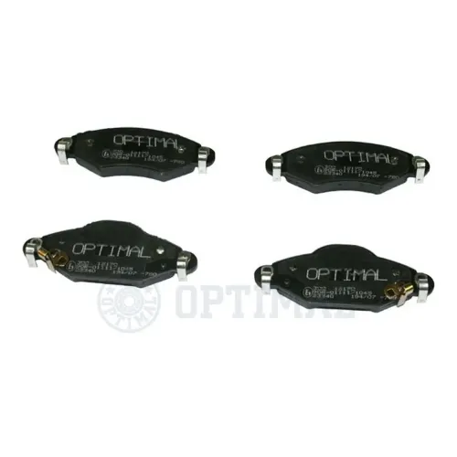 Bremsbelagsatz, Scheibenbremse Vorderachse OPTIMAL BP-12170 Bild Bremsbelagsatz, Scheibenbremse Vorderachse OPTIMAL BP-12170