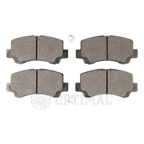 Bremsbelagsatz, Scheibenbremse Vorderachse OPTIMAL BP-12171 Bild Bremsbelagsatz, Scheibenbremse Vorderachse OPTIMAL BP-12171