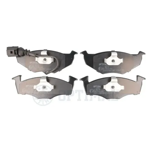 Bremsbelagsatz, Scheibenbremse Vorderachse OPTIMAL BP-12172 Bild Bremsbelagsatz, Scheibenbremse Vorderachse OPTIMAL BP-12172