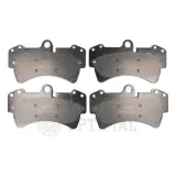 Bremsbelagsatz, Scheibenbremse Vorderachse OPTIMAL BP-12176