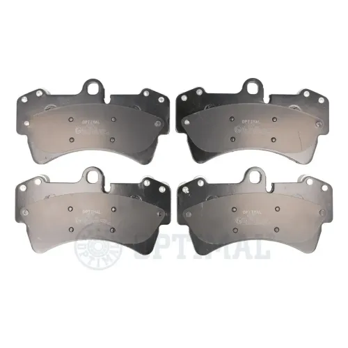 Bremsbelagsatz, Scheibenbremse Vorderachse OPTIMAL BP-12176 Bild Bremsbelagsatz, Scheibenbremse Vorderachse OPTIMAL BP-12176