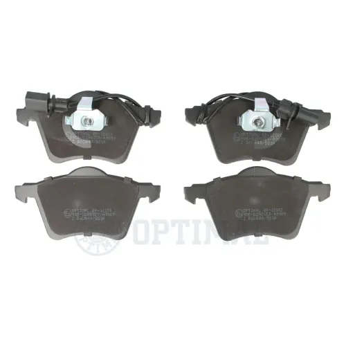 Bremsbelagsatz, Scheibenbremse Vorderachse OPTIMAL BP-12183 Bild Bremsbelagsatz, Scheibenbremse Vorderachse OPTIMAL BP-12183