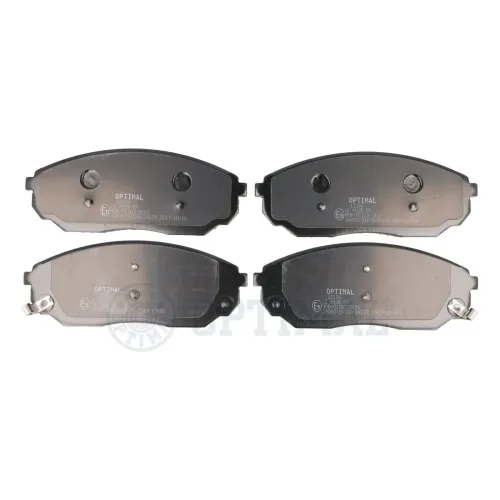 Bremsbelagsatz, Scheibenbremse Vorderachse OPTIMAL BP-12184 Bild Bremsbelagsatz, Scheibenbremse Vorderachse OPTIMAL BP-12184