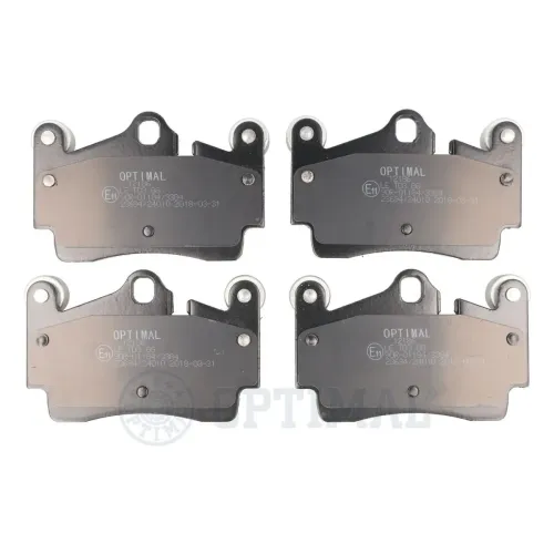 Bremsbelagsatz, Scheibenbremse Hinterachse OPTIMAL BP-12186 Bild Bremsbelagsatz, Scheibenbremse Hinterachse OPTIMAL BP-12186