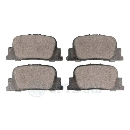 Bremsbelagsatz, Scheibenbremse Hinterachse OPTIMAL BP-12207 Bild Bremsbelagsatz, Scheibenbremse Hinterachse OPTIMAL BP-12207