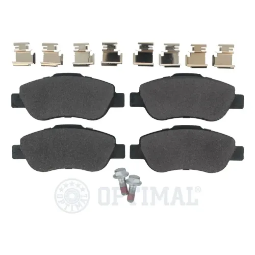 Bremsbelagsatz, Scheibenbremse Vorderachse OPTIMAL BP-12226 Bild Bremsbelagsatz, Scheibenbremse Vorderachse OPTIMAL BP-12226