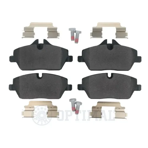 Bremsbelagsatz, Scheibenbremse Vorderachse OPTIMAL BP-12232 Bild Bremsbelagsatz, Scheibenbremse Vorderachse OPTIMAL BP-12232