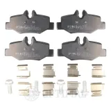 Bremsbelagsatz, Scheibenbremse Hinterachse OPTIMAL BP-12244