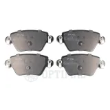 Bremsbelagsatz, Scheibenbremse Hinterachse OPTIMAL BP-12249