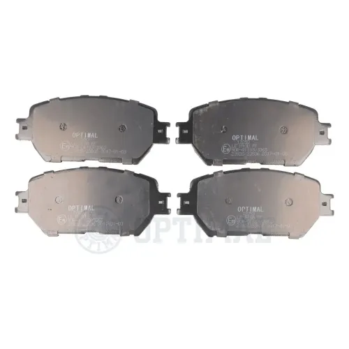 Bremsbelagsatz, Scheibenbremse Vorderachse OPTIMAL BP-12253 Bild Bremsbelagsatz, Scheibenbremse Vorderachse OPTIMAL BP-12253