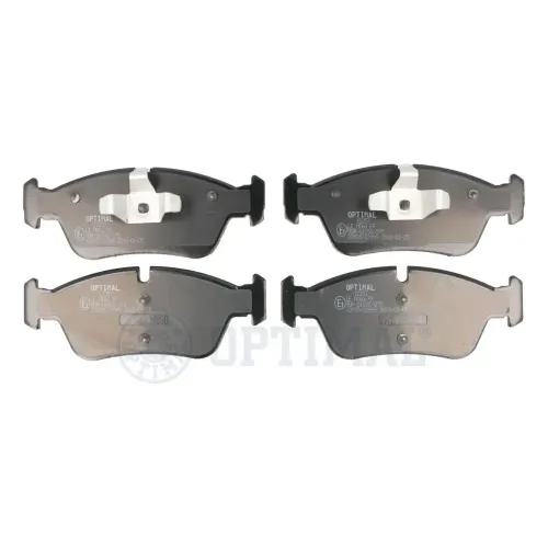 Bremsbelagsatz, Scheibenbremse Vorderachse OPTIMAL BP-12257 Bild Bremsbelagsatz, Scheibenbremse Vorderachse OPTIMAL BP-12257