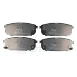 Bremsbelagsatz, Scheibenbremse Hinterachse OPTIMAL BP-12261