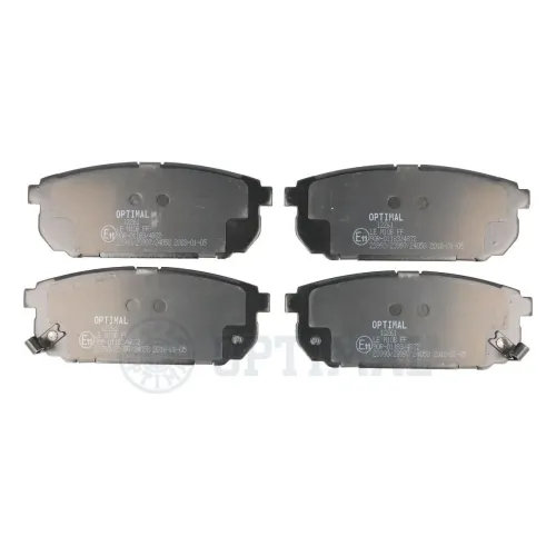 Bremsbelagsatz, Scheibenbremse Hinterachse OPTIMAL BP-12261 Bild Bremsbelagsatz, Scheibenbremse Hinterachse OPTIMAL BP-12261