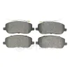 Bremsbelagsatz, Scheibenbremse Vorderachse OPTIMAL BP-12262 Bild Bremsbelagsatz, Scheibenbremse Vorderachse OPTIMAL BP-12262