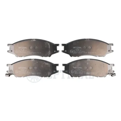 Bremsbelagsatz, Scheibenbremse Vorderachse OPTIMAL BP-12266 Bild Bremsbelagsatz, Scheibenbremse Vorderachse OPTIMAL BP-12266