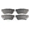 Bremsbelagsatz, Scheibenbremse Hinterachse OPTIMAL BP-12268