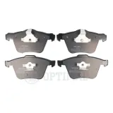 Bremsbelagsatz, Scheibenbremse Vorderachse OPTIMAL BP-12273