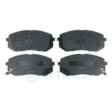 Bremsbelagsatz, Scheibenbremse Vorderachse OPTIMAL BP-12293