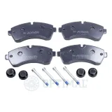 Bremsbelagsatz, Scheibenbremse Vorderachse OPTIMAL BP-12296