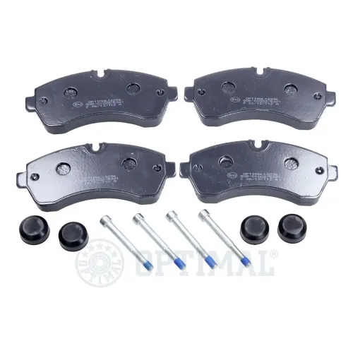 Bremsbelagsatz, Scheibenbremse Vorderachse OPTIMAL BP-12296 Bild Bremsbelagsatz, Scheibenbremse Vorderachse OPTIMAL BP-12296