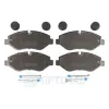 Bremsbelagsatz, Scheibenbremse Vorderachse OPTIMAL BP-12297 Bild Bremsbelagsatz, Scheibenbremse Vorderachse OPTIMAL BP-12297
