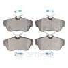 Bremsbelagsatz, Scheibenbremse Hinterachse OPTIMAL BP-12300 Bild Bremsbelagsatz, Scheibenbremse Hinterachse OPTIMAL BP-12300