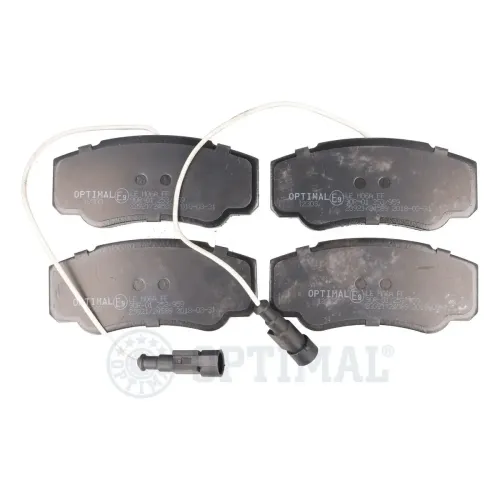 Bremsbelagsatz, Scheibenbremse Hinterachse OPTIMAL BP-12303 Bild Bremsbelagsatz, Scheibenbremse Hinterachse OPTIMAL BP-12303